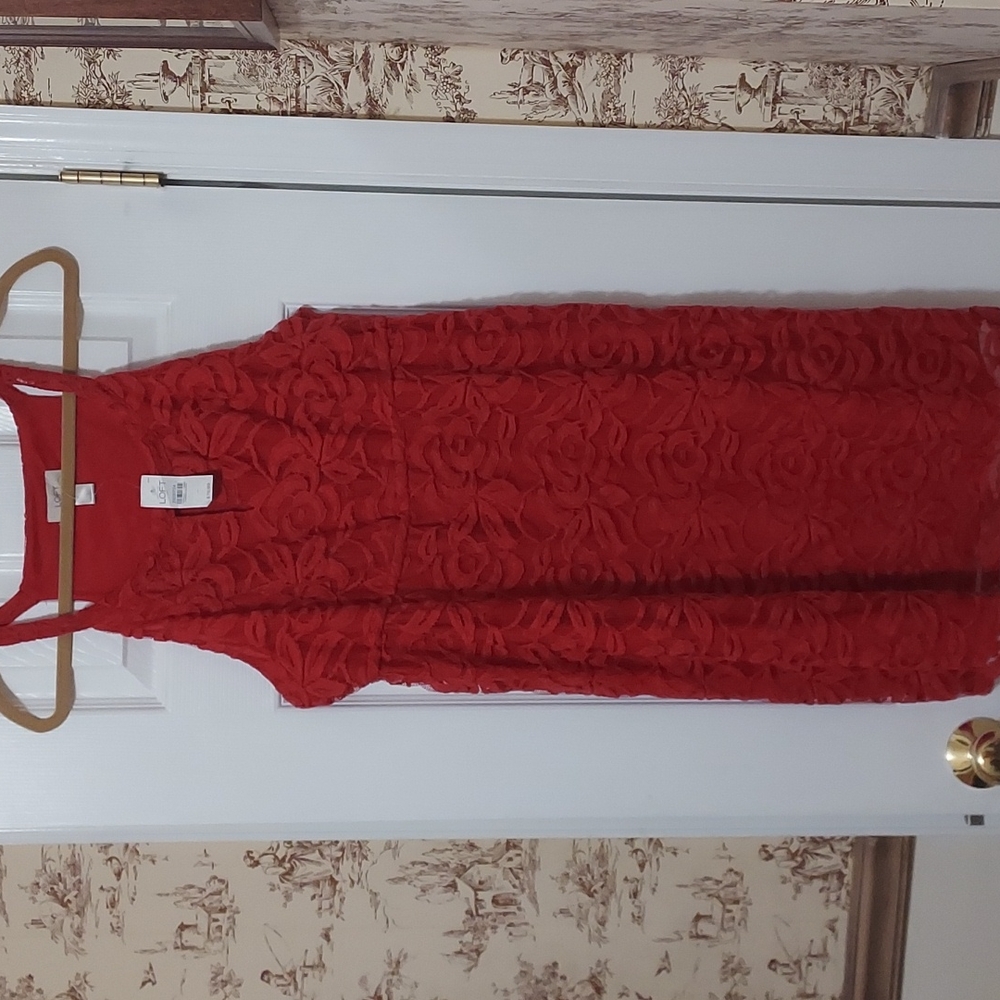 Ann Taylor Loft Red dress, Large